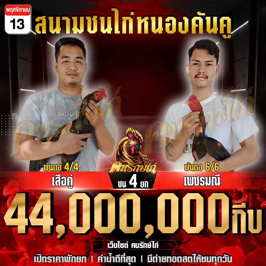 เสือคู่ พบ เพชรมณี กำหนดชน 4 ยก